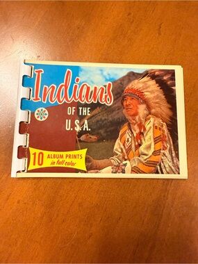 Indians of the Southwest Mini Album 5 Full Color Views - 1970s